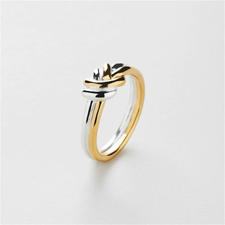 Bague Mixed Knot