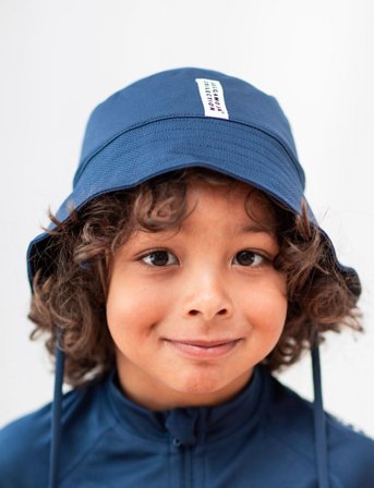 Geggamoja Uv Sunny Hat - Navy - 48-50