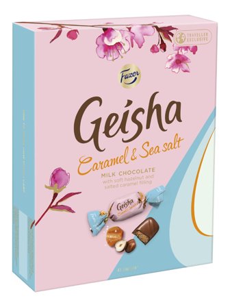 GeishaChocolate with caramel and sea salt flavour 0.295kg