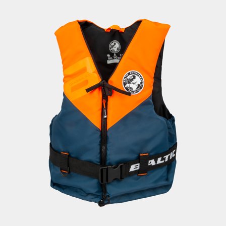 Giubbotto di salvataggio Baltic Classic E.I 50N, arancione/marino, X-Large (90+ kg)
