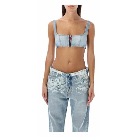 Diesel Sleeveless Tops Blå, Dame