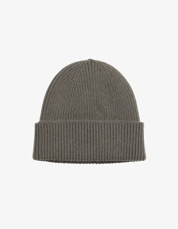 Merino Wool Beanie - Dusty Olive - One Size