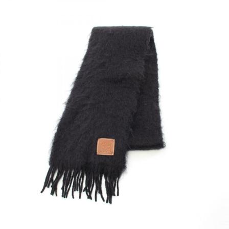 Loewe Pre-owned Pre-owned Scarves Sort, Dame Vintage Accessories, Størrelse: ONE Size