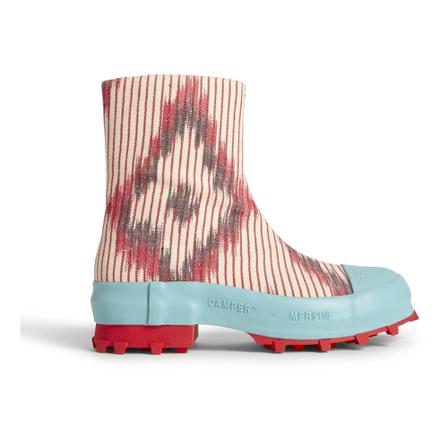 CamperLab, Ankle boots tractor Roze, Dames, Maat:37 EU