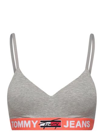 Bralette Lift Lingerie Bras & Tops Soft Bras Non Wired Bras Harmaa Tommy Hilfiger