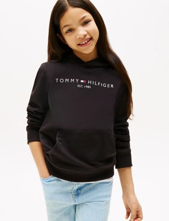 Tommy Hilfiger Essential Hoodie - Black - 110