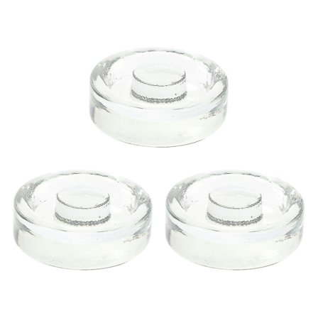 3 stk. Fermenteringsglassvekter Krukker med bred åpning Sylteagurkflasker Tetningslokk Krukker Fermenteringslokk