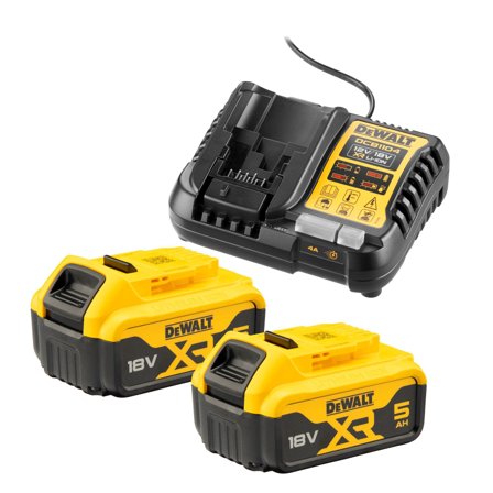 Dewalt DCB1104P2-QW Laddpaket, Batterier & laddare