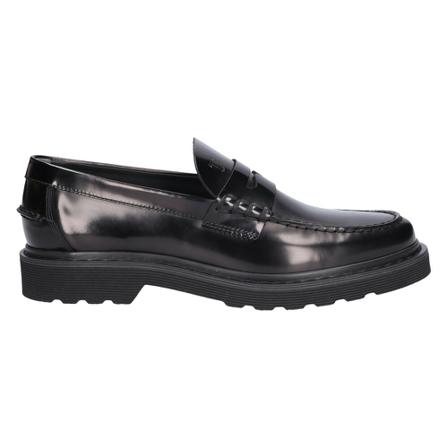 Tod's, Loafer M84B00 Zwart, Heren, Maat:41 EU