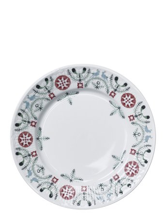 Swgr Winter Plate Flat 17Cm White Rörstrand
