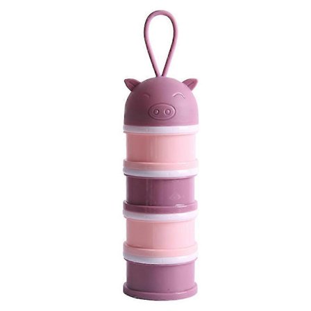 Formelautomat, stabelbar, mælkepulverbeholder til børn & opbevaringsbeholder til snacks, til udendørs brug