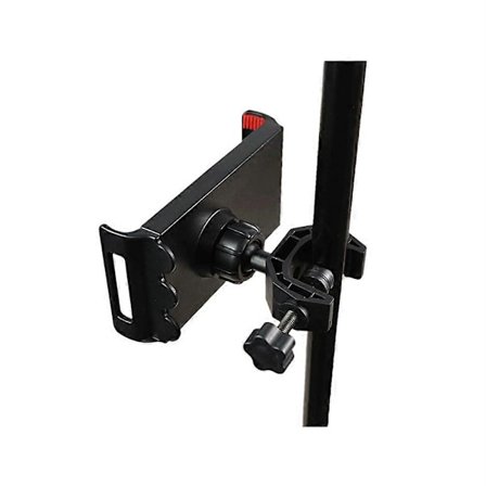 Universell Mikrofonhållare med Stativ Justerbar för 12cm till 18cm Mobiltelefon Surfplatta Klämma Live Streaming Inspelning Mikrofonstativ