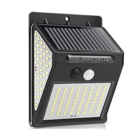 144 LED:n aurinkovoimalla toimiva ulkovalo liikeanturilla - Aurinkopaneelivalo vedenkestävä