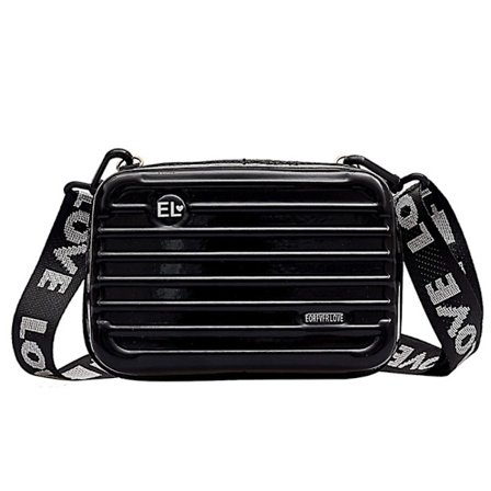 Kvinnor Mini resväska Form Crossbody Bag Axelväska