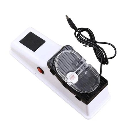 Elektrisk knivsliber med låg, kraftig hurtig slibesten til køkken og hjem