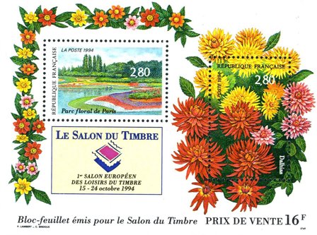 Frankrig 1994 - Miniark YT 16 - Postfrisk