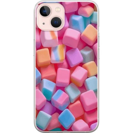 Kompatibelt Mobilskal till Apple Apple iPhone 13 mini Mjuka pastellfärgade marshmallows i färgglad mix
