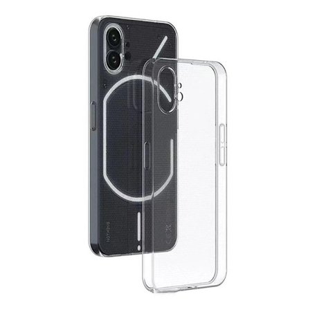 Nothing Phone 1 - Transparent Mjuk Slim Skal