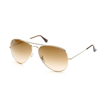 Ray-Ban Aviator Gradient - Solglasögon - Bruna - RB3025 001/51 62