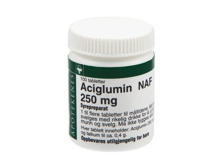 NAF Aciglumin tab 250mg