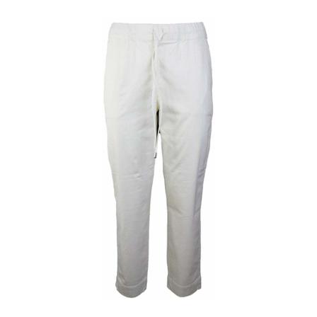 Max Mara, Straight Trousers Wit, Dames, Maat:L