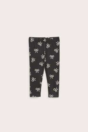 Kappahl | Wzorzyste legginsy | Czarne