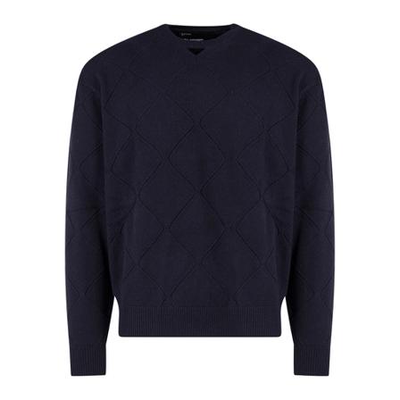 Neil Barrett, Knitwear Blauw, Heren, Maat:S