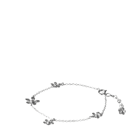 Pernille Corydon Wild Poppy Bracelet Armband Dam Silver ONESIZE