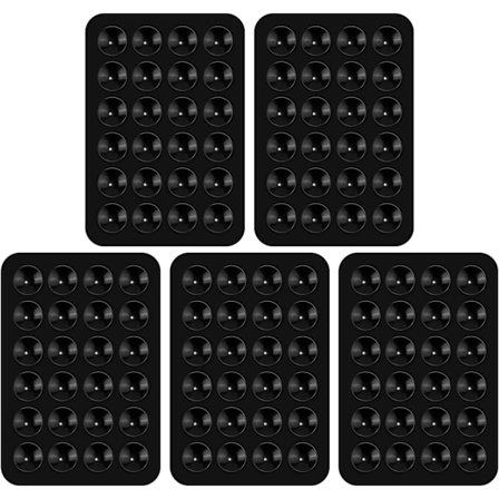 5 stk. Silikon Suttekopper Telefonholdere, Multifunktionel Telefon Suttekopper Montering til Bil Telefon Mini Suttekopper Mat Suttekopper Telefon Case