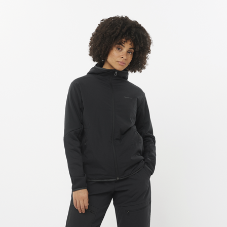 Salomon - veste pour femme Outline Hybrid Warm W - Deep Black - S