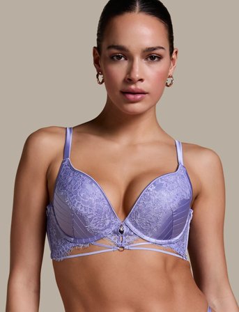 Hunkemöller Charlie Pp Push - Purple - C x 70