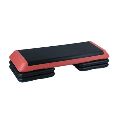 Aerobisk justerbar fitness med 4 stigerørs træningstrin, platform