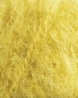 Garn Brushed Alpaca 50 g Citron gul - Svarta Fåret