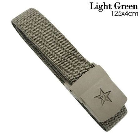 Combat Belts Tactical Belt LYS GRØNN 125X4CM