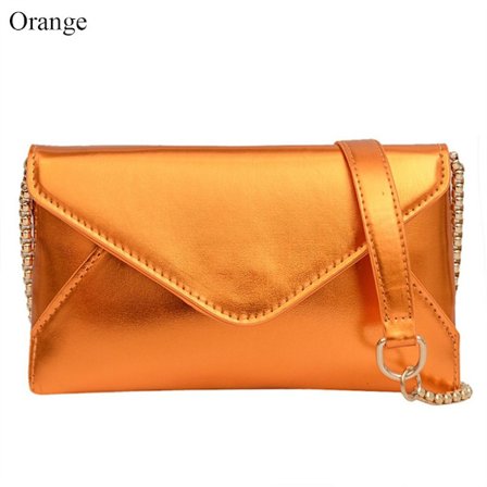 Kveldsskulderveske Crossbody-veske ORANGE