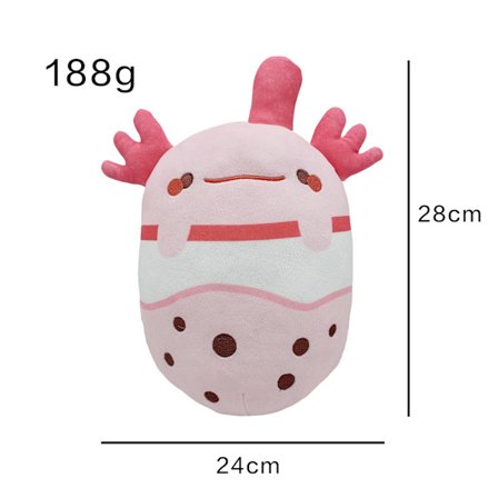 Axolotl Plysch Leksaker Newt Mjölk Tea Cup