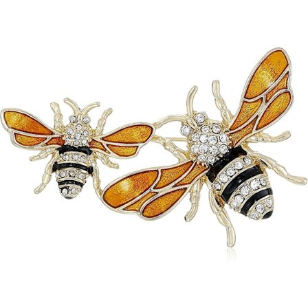 Klassiset kulta- ja kelta-ampiaisen rintaneula