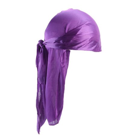 Silk Durag Pirate Hat LILA