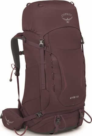 Osprey W's Kyte 58L Elderberry Purple - Tursekker