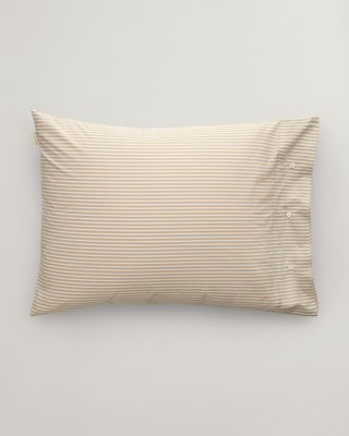 GANT - Putetrekk med klassiske skjortestriper 50x70cm dry sand