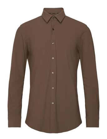P-Hank-S-Kent-C1-222 Tops Shirts Business Green BOSS