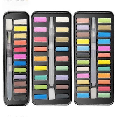 Kiinteä vesiväri - Major Brushes Artist Watercolour Paint_Erikoislahja