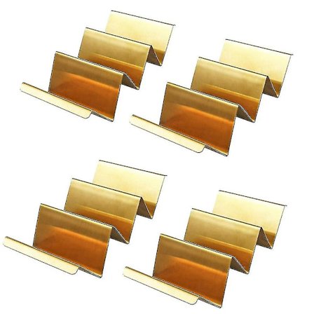 Taco Holder Stand, Taco Rack Shell med Håndtag Taco Truck Bakke Til Taco Eller Som En Taco Shell Form -