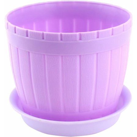 Sourcing map Koti Puutarha Kasvit Kukat Ruoho Muovi Sylinteri Ruukku Pidike Kasvi Vihannes