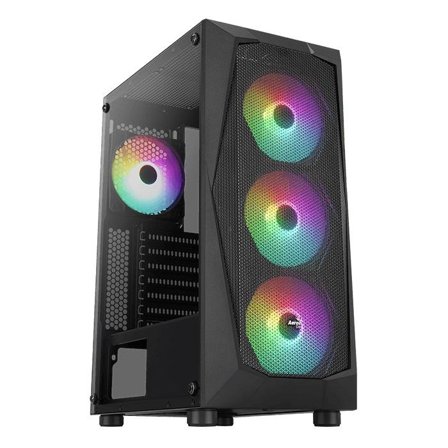 AeroCool Midi Falcon v2 MicroATX/ATX/MiniITX (B)