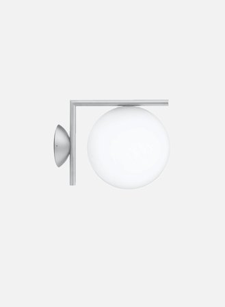 IC W1 Out vegglampe - stål