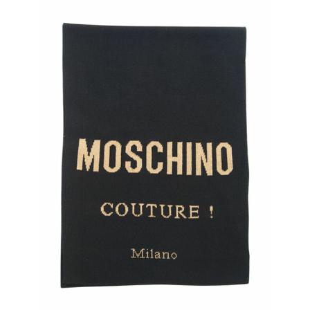 Moschino - Sjalar - Svart - Dam - Storlek: One Size, Dam, Storlek: ONE SIZE