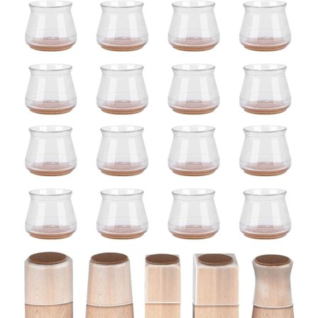 Stolbenbeskytter, møbelglider for tregulv, Silico