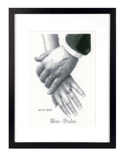 Broderikit Billede Den stor kærlighed - Vervaco