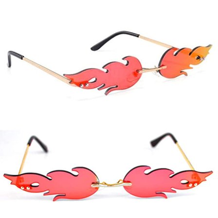 Flame Solbriller Briller Rimless Solbriller Kreative Flame S